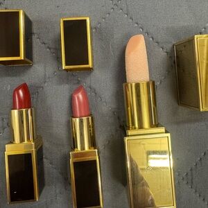 Tom Ford Red and Pink Lipstick Duo and Balm Frost